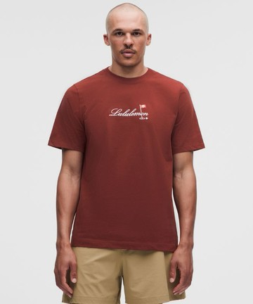 Heavyweight Classic-Fit Cotton T-Shirt Golf Flag Size 2XL