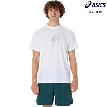 ASICS 亞瑟士 籃球短袖上衣 男女中性款 日本版型 籃球上衣 2063A406-100