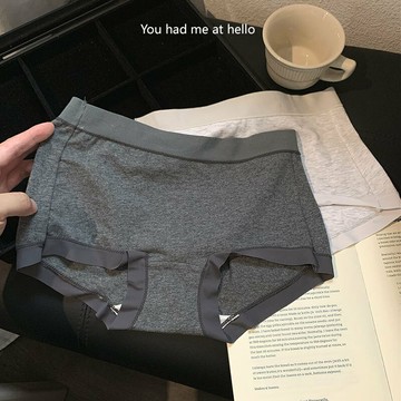包臀小平角~7A四角內褲女式平角褲女士純棉女生無痕安全內褲女 鑫弘-素時衣櫥