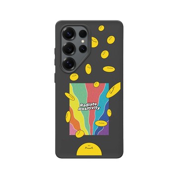 Galaxy S25 Ultra SolidSuit 黑 - Positive Vibes / 正好能量 - 揮灑正能量