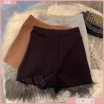 限時特價💕梨形身材大碼夏薄款a字闊腿熱褲女胖mm打底200斤寬鬆短褲粗腿梨型