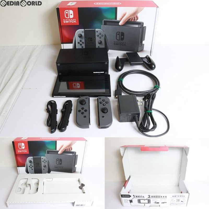 中古即納 訳あり 本体 Switch Nintendo Switch ニンテンドースイッチ Joy Con L R グレー Hac S Kaaaa 通販 Lineポイント最大0 5 Get Lineショッピング