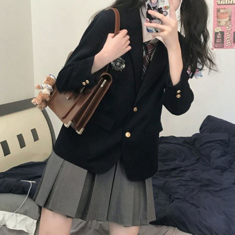 制服 4点セット 女子高生 ブレザー スカート スクールシャツ