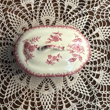 *50961-法國百年 Saint-Amand et Hamage 瓷器收納盒 Nigella 系