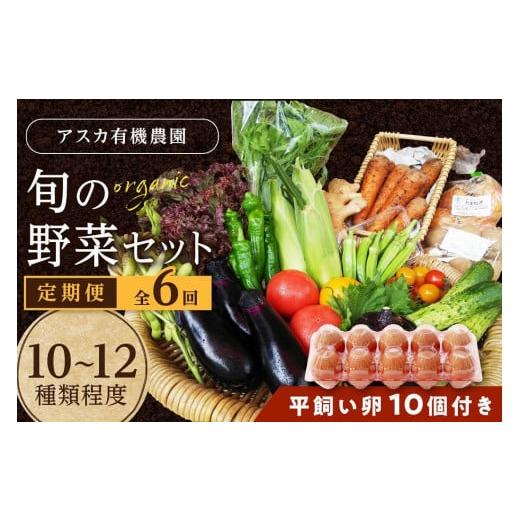 ふるさと納税 京都府 京丹後市 野菜 定期便 6回（卵付き）京の旬野菜セットL平飼い卵付き（栽培期間中農薬・化学肥料不使用）＜京都 オーガ…