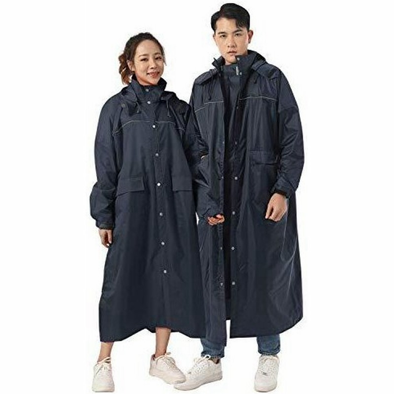 レインコートメンズ 自転車 Hoomoi カッパ レディース 雨具 ポンチョ原付用 ロング丈のおしゃれな レインポンチョ 多機能 完全防水 防風 耐久 通販 Lineポイント最大0 5 Get Lineショッピング