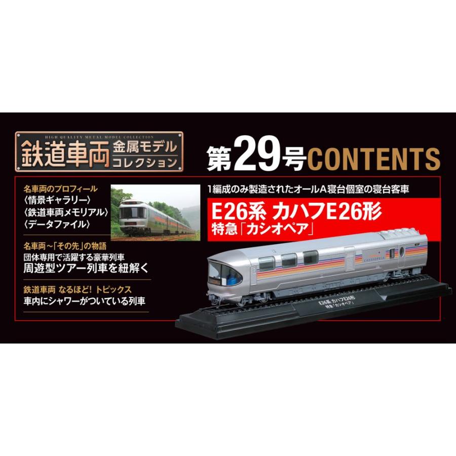 デアゴスティーニ　鉄道車両金属モデルコレクション　第29号