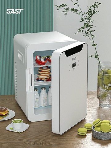 AST8L迷你車載家兩用冰箱家用寢室學生制冷單人宿舍小型冰箱