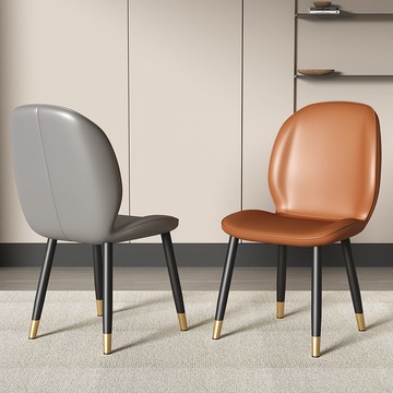 免運 公司貨 餐椅 家用椅 背靠椅 餐椅餐椅北歐餐桌輕奢椅子家用餐廳靠背凳子休閑簡約化妝凳特惠/可開發票