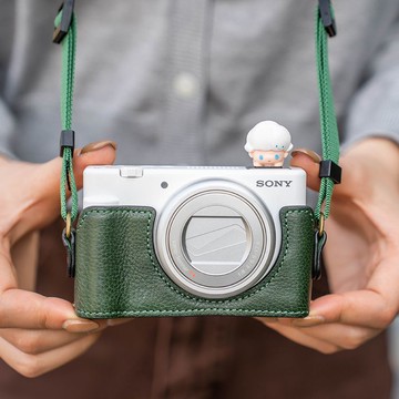 用索尼zv1二代相機包zve10保護套a6700皮殼a7c微單底座zv1fm2配件 d7251