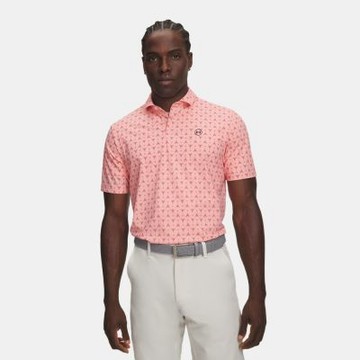 【UNDER ARMOUR】UA 男 Drive Chill 印花短POLO_6009724-603