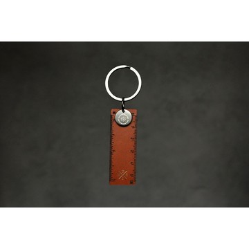 UNIC經典皮尺鑰匙圈 / 真皮吊飾【可客製化】