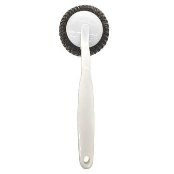 SUSU 舒舒 長柄不鏽鋼刷 網狀編織設計 符合人體工學握柄  3支