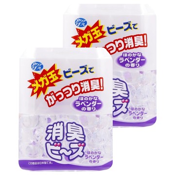 獅子化學 AQUAREFRE 大型除臭晶球  320g  2瓶