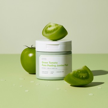 【Universo Mart】韓國SUNGBOON EDITOR 綠番茄緊緻毛孔去角質棉片