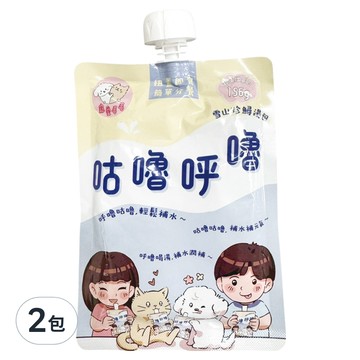 MaoMao Loved 寵愛毛毛 咕嚕呼嚕雪山湯包  2包  156g  鱘龍魚