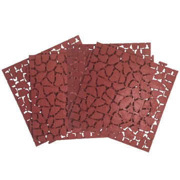 【PMU必美優】仿石紋塑膠組合墊56片組(約1.55坪)