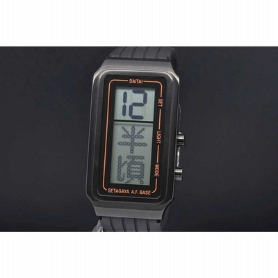 SETAGAYA BASE DAITAI WATCH ゴールド デジタル腕時計 時計