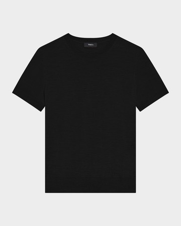 Regal Merino Wool Short-Sleeve Crew T-Shirt