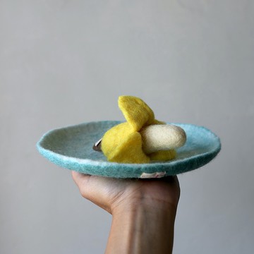 手工羊毛氈香蕉