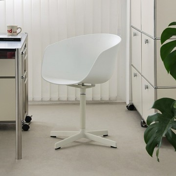 【含稅/免運】 北歐現代簡約靠背旋轉辦公椅主播職員電腦椅前臺會議洽談休閑椅子