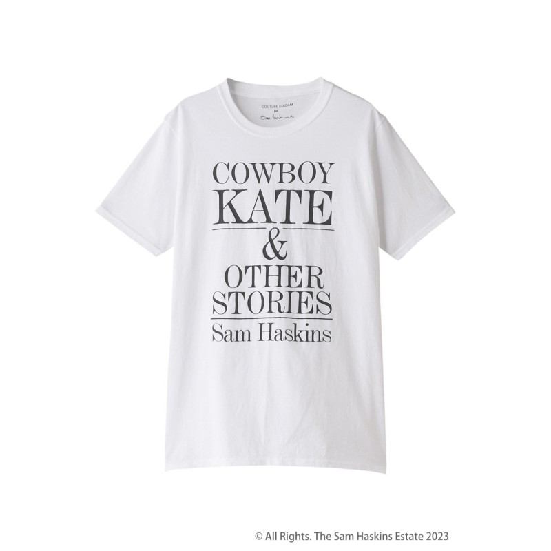 COUTURE D'ADAM クチュール ド アダム サム・ハスキンス コラボTシャツ