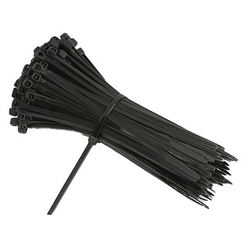 尼龍束線帶 止退設計 防滑不易鬆脫 耐高温70°C 承重力18kg 100入/包  1組