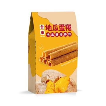 米捲蛋捲 【信華食品】(20盒組)地瓜/飛魚鬆/海草蛋捲144g/盒_台東伴手禮 農漁會精選