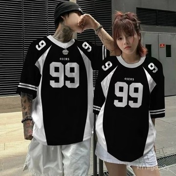 🐱 限時下殺 🐱 冰球服 雙麵設計 短袖 美式 短袖 男裝 女裝 運動服 球衣 oversize嘻哈風 t恤 嘻哈 EP