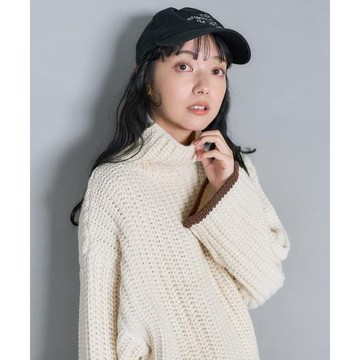 FREAK'S STORE 畦配色 高領針織衫
