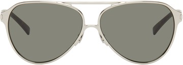 Saint Laurent 银色 SL 734 太阳镜