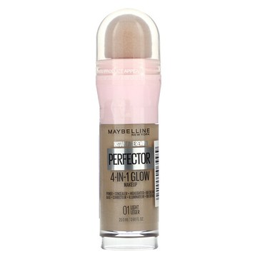 Maybelline, Instant Age Rewind，Perfector 4 合 1 光澤彩妝，01 淺色，0.68 液量盎司（20 毫升）
