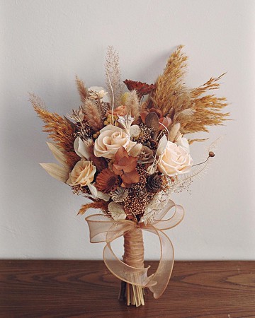 永生乾燥新娘捧花 L- Honeydukes 蜂蜜公爵