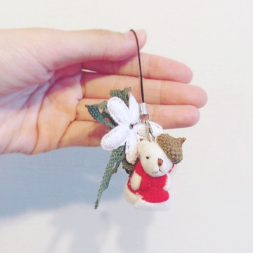 Puputraga 每日一物～限量五折/松果聖誕雪熊 好日子 聖誕小禮物