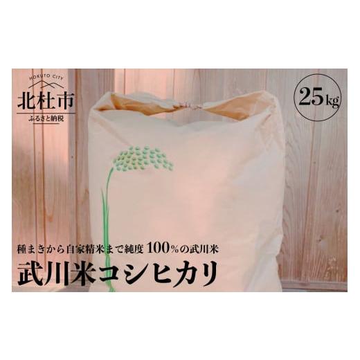 ふるさと納税 山梨県 北杜市 R5年度米 武川米コシヒカリ 25kg