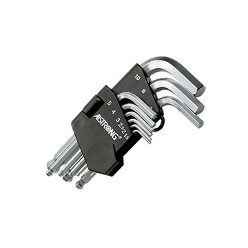 【Suey電子商城】CDB-09MS  六角板手9支組 ALSTRONG  白球短型