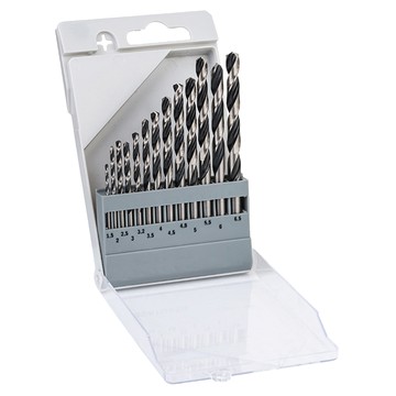 BOSCH 博世 台灣公司貨 金屬鑽頭13件組 1~6.5mm  1組