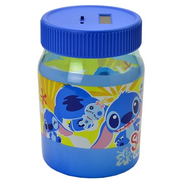 《Disney》Lilo&Stitch造型自動數錢撲滿存錢筒 正版雷射標