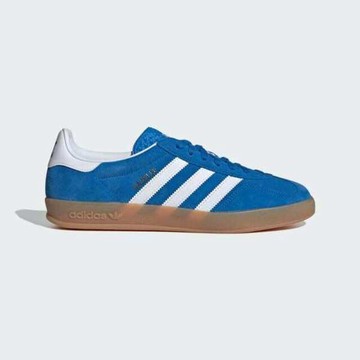adidas Adidas Gazelle Indoor [JI2061] 男女 運動休閒鞋 德訓鞋 復古 麂皮 舒適 藍 白