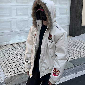 冬季棉服棉衣加厚保暖麵包服男新款休閒潮流帥氣外套男潮