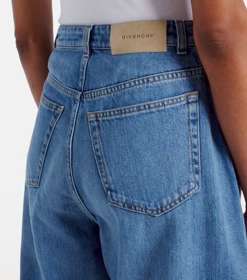 Givenchy Cocoon high-rise barrel-leg jeans