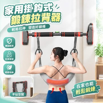 【現貨隔日達】家用腰部拉伸牽引帶 懸掛式脊柱輔助拉伸器 單槓腰部支撐護具