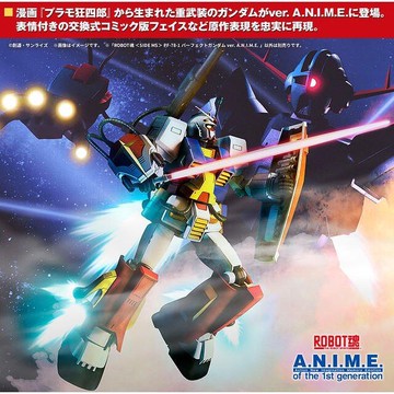 ROBOT魂 264 模型狂四郎 PF-78-1 完美鋼彈 ver. A.N.I.M.E. 代理版