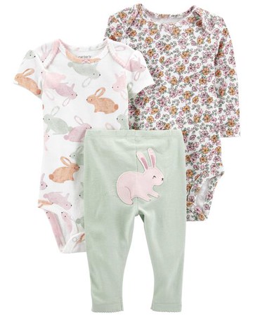 Baby 3-Piece Bunny Little Character Set