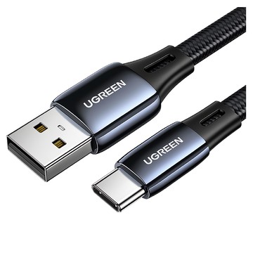 UGREEN 綠聯 Type-C充電線傳輸線  2m  墨玉瓷旗艦版  1條