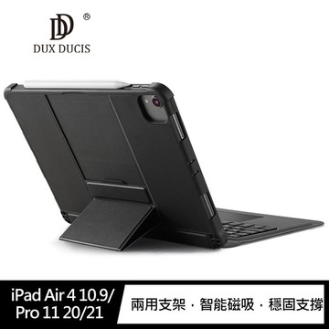 DUX DUCIS Apple iPad Air 4 10.9/Pro 11 20/21 鍵盤+觸控板皮套【APP賺6%點數 領券最高折500】