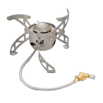 WEN LIANG 文樑 旋風爐 登山爐 NO.9712 304#不銹鋼 銅 鋁材質 功率4200kcal/h  銀色  1個