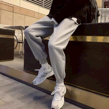 『GOAT』長褲 棉褲 棉長褲 百搭 縮口長褲 素面 棉褲長褲 休閒長褲