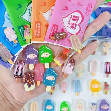 台灣現貨 ✨ 冰棒盲袋 雪糕盲袋 樹脂擺件 小擺飾 diy飾品 迷你食玩 卡通冰棒 夜光冰棍盲袋 驚喜禮物 仿真食玩