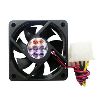 電腦/機板散熱風扇 6*6cm (接頭大4P)